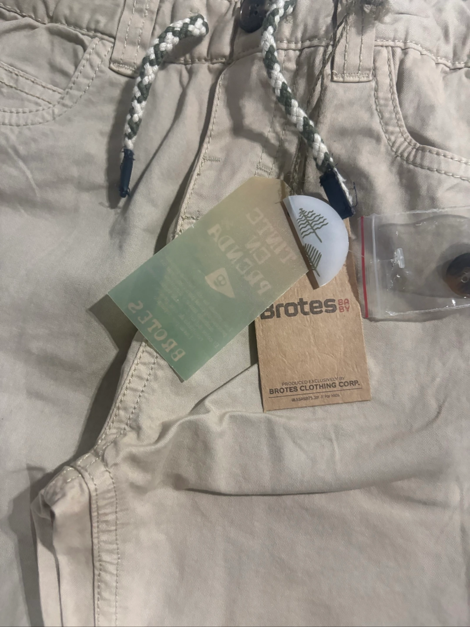 pantalon chino beige brotes el corte ingles nino 3 4 anos trousers pantalon beige 100cm – photo 2